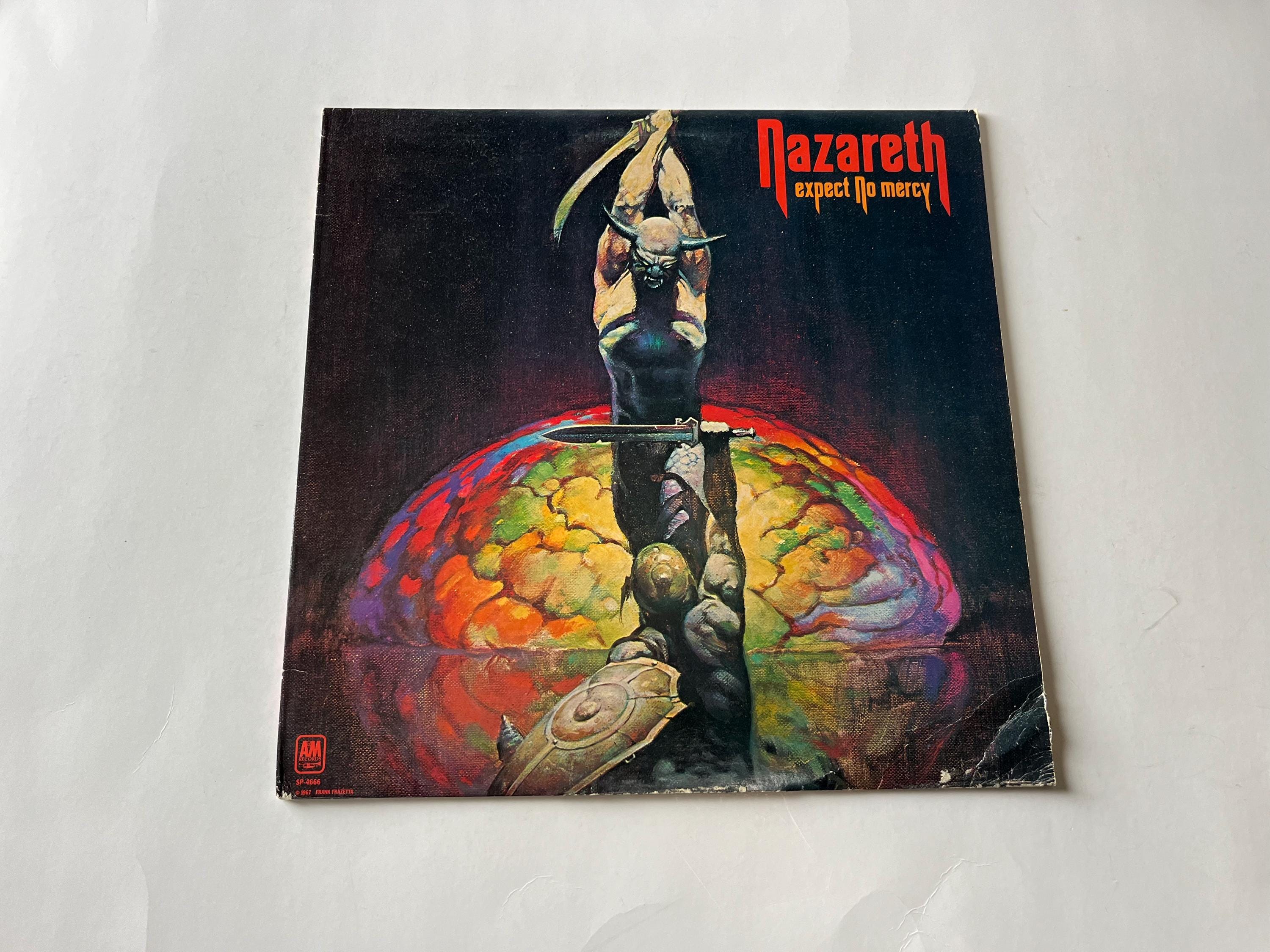 Vintage Nazareth Expect No Mercy Vinyl Record LP - 1977 A&M Vintage Nazareth Expect No Mercy Vinyl Record LP - 1977 A&M