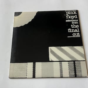 Pink Floyd - The Final Cut Vinyl LP (Promo Copy)