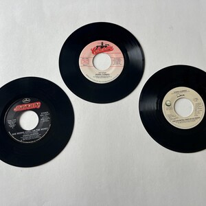 Donna Summer She Works Hard For The Money - Hot Stuff - Love Is In Control Lot Of 3 Assorted 45rpm 7&quot; Record Sale