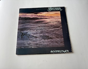 Santana Moonflower Vinyl Record LP - 1977 Columbia Album