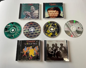 Queen CD Lot: News Of The World, The Miracle, A Kind Of Magic, The Works