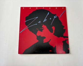 サンタナ「ゼバップ！」ビニールレコード LP - コロンビアレコード 1981