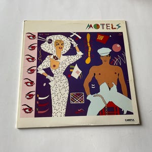 The Motels Careful Vinyl Record LP ST 12070 Capitol Records 1980 Records Sale