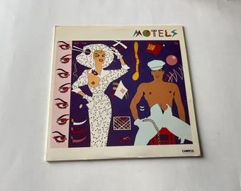 ザ・モーテルズ - ケアフル・ビニールレコード LP - 1980 キャピトル 