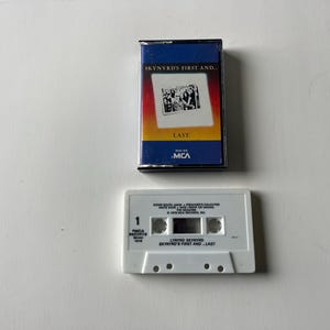 Lynyrd Skynyrd&#39;s First And Last Cassette - 1978 NCA Records
