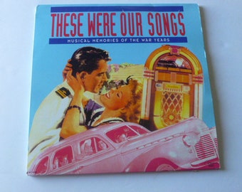 These Were Our Songs Musical Memories Of The War Years Vinyl Record LP SLC-57598 (3-Record Set) Capitol Records 1991