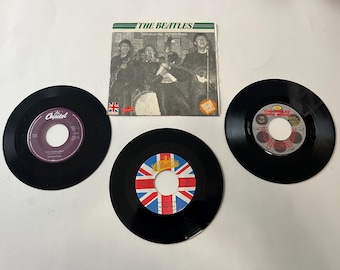 ビートルズ 45rpm 7インチレコード ロット: レディ・マドンナ、映画