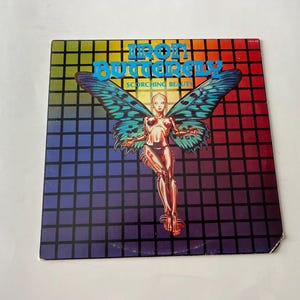 Vintage Iron Butterfly Scorching Beauty Vinyl Record LP - 1975 MCA Records