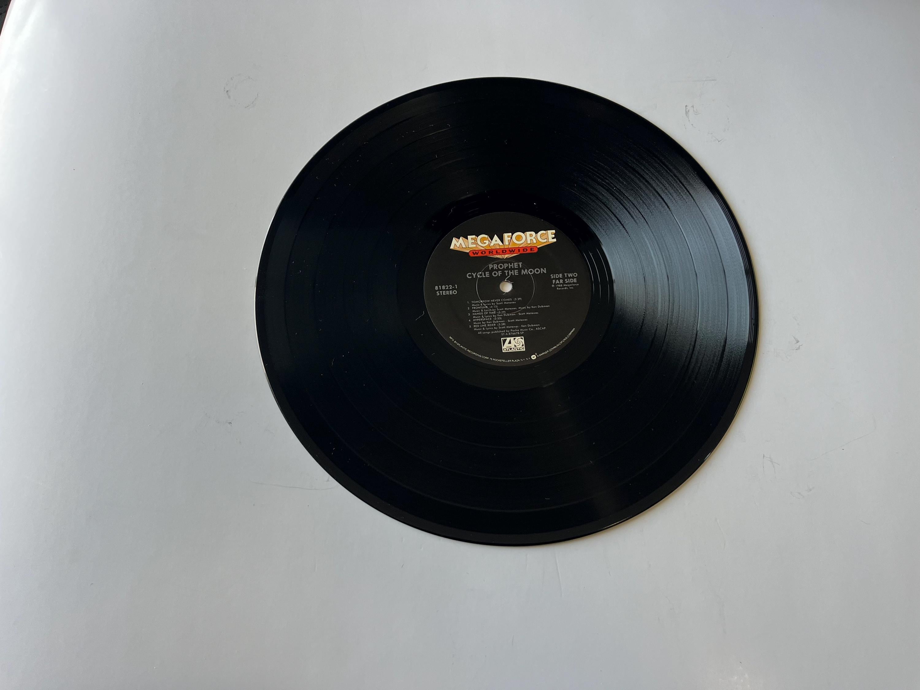 Prophet Cycle of the Moon Vinyl Record LP - 1988 Megaforce