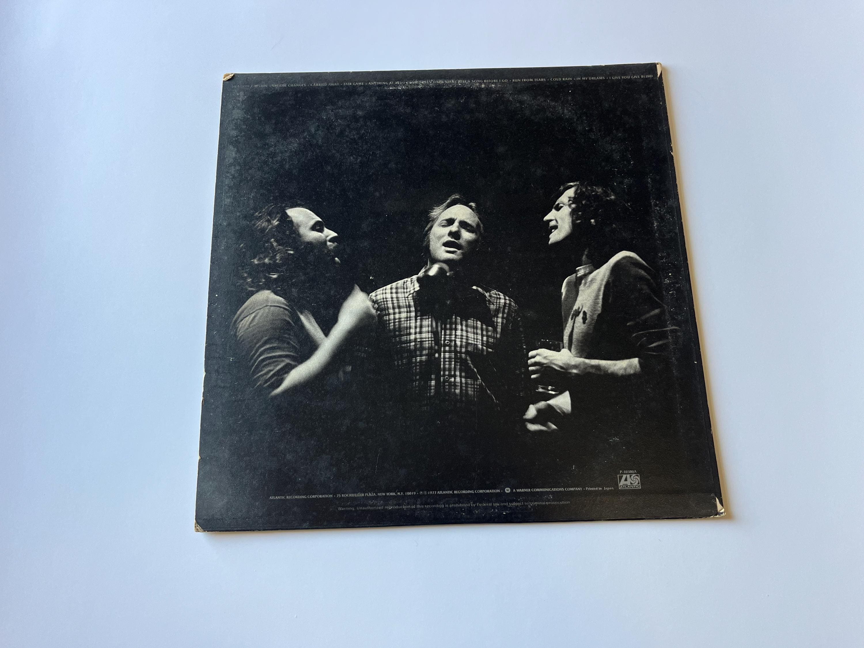クロスビー、スティルス＆ナッシュ ビニールレコード LP - 1977年日本