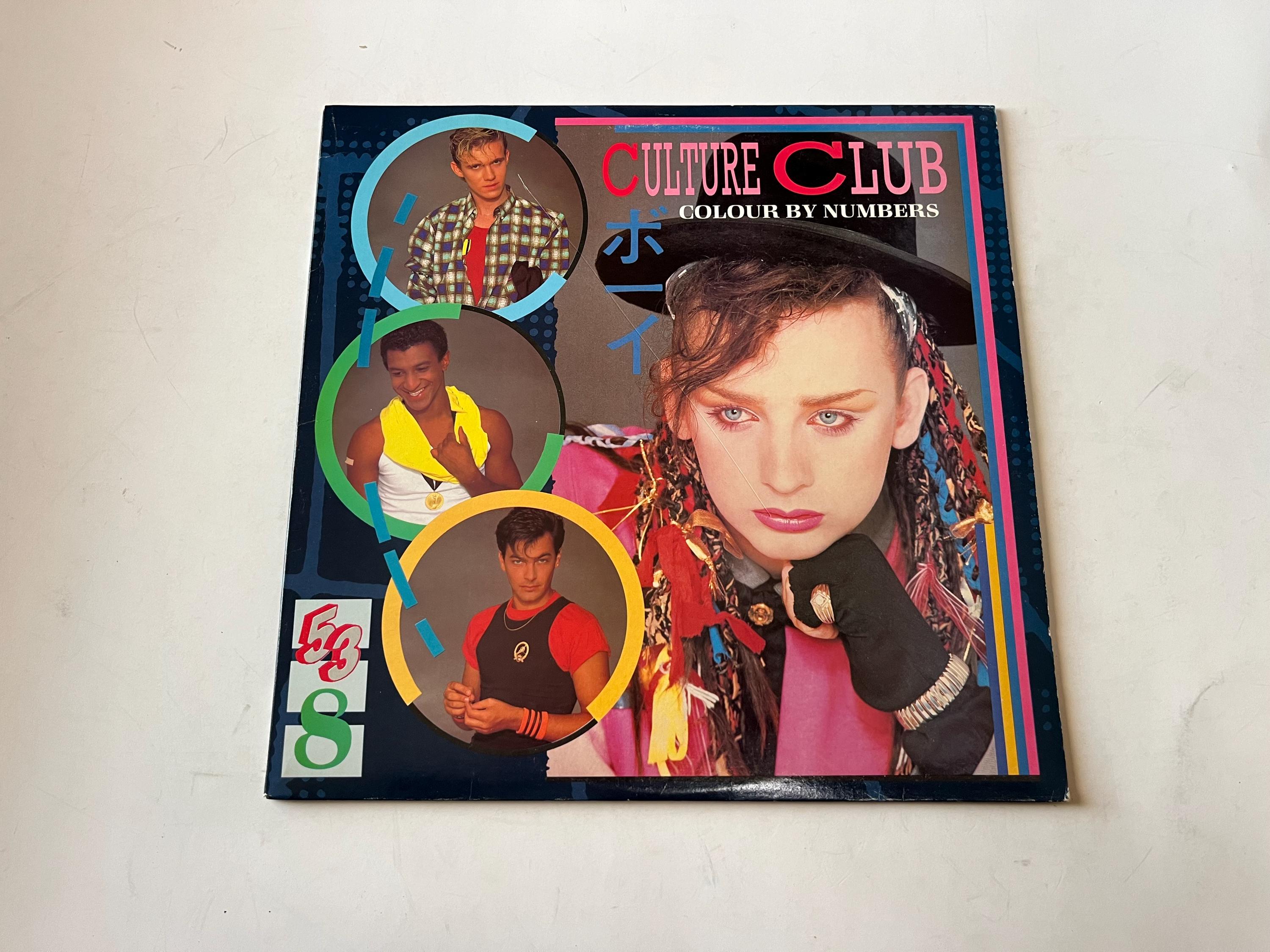 Culture Club t-shirt, vintage rare Boy George black t… - Gem
