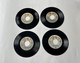 Lote de discos de vinilo de 7" de Peter Frampton - I'm In You, firmado y sellado, más