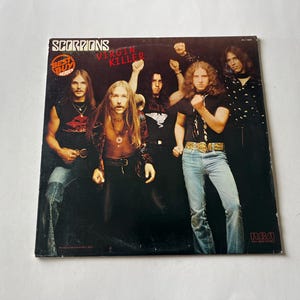 Scorpions Virgin Killers Vinyl Record LP AFL1-4225 RCA Victor Records 1976 Record Sale