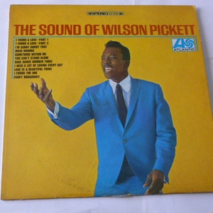 The Sound Of Wilson Pickett Vinyl Record LP SD 8145 Atlantic Records 1967 Records Sale image 1