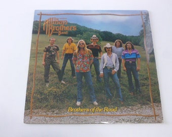 The Allman Brothers Band Brothers Of the Road (Sealed) Vinyl Record LP AL 9564 Arista Records 1981  Records  Sale