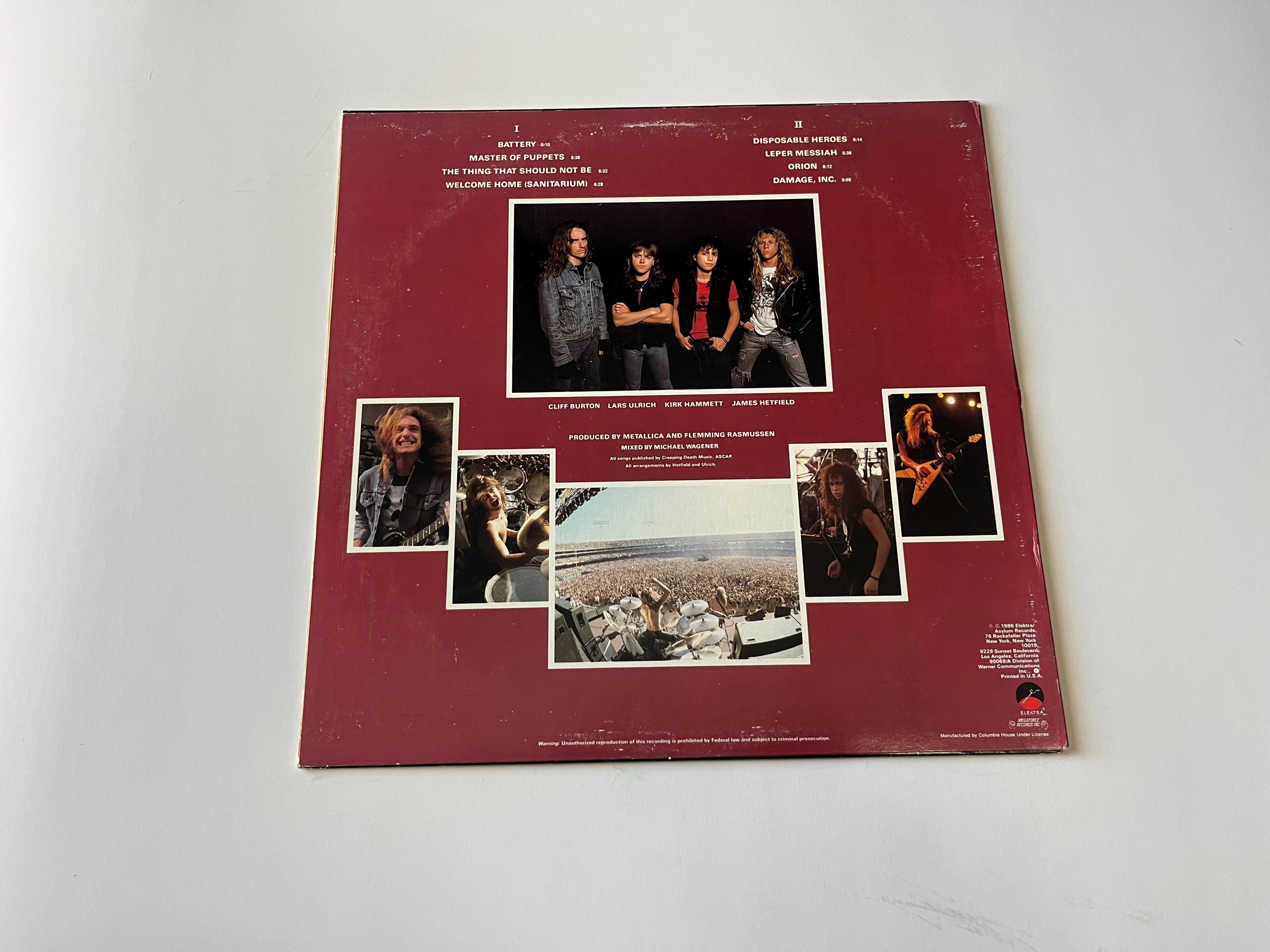 LLICA Master Of Puppets 限定カラーLP 新品 Amazon.com: Master Of Puppets - Exclusive Limited Edition Battery
