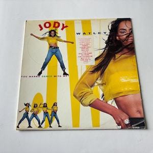 Jody Watley - You Wanna Dance With Me? - 1989 Promo Vinyl LP