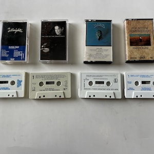 Tom Petty, Eagles, Don Henley Cassette Tape Lot