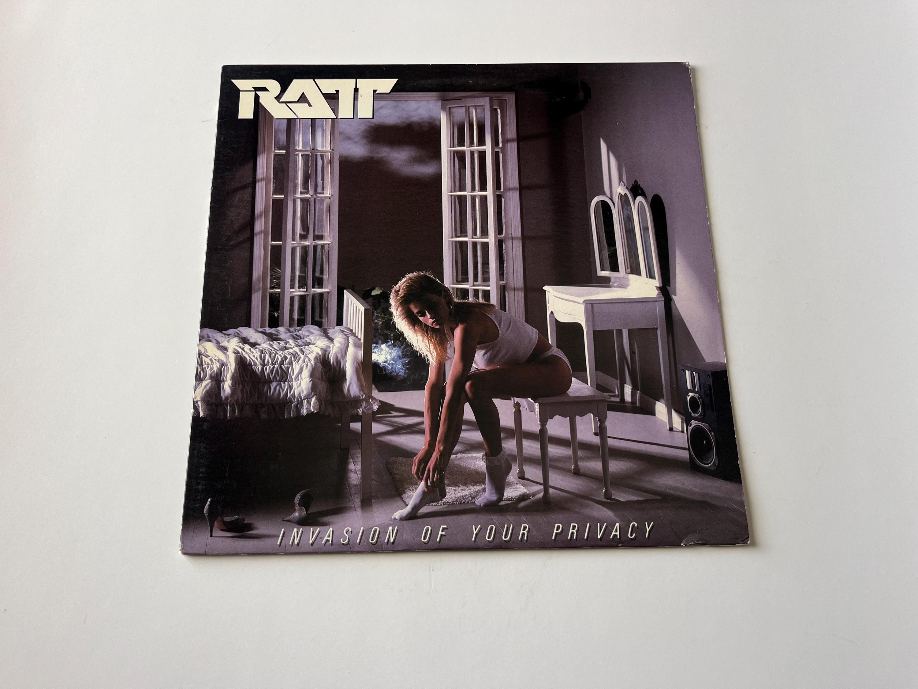 Ratt Invasion of Your Privacy Vinyl Record LP 81257-1 Atlantic