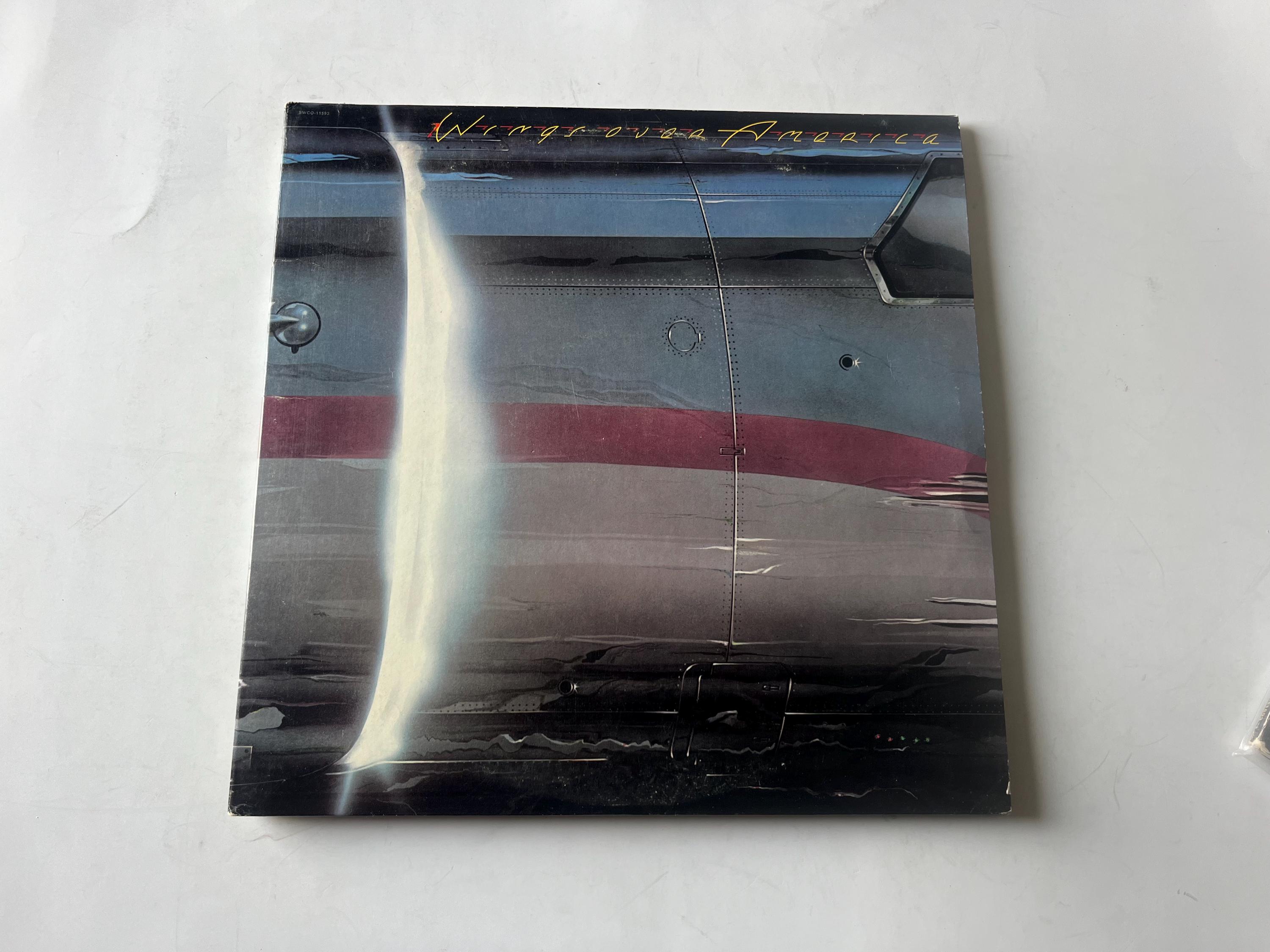 Paul Mccartney Wings Over America Vinyl Record LP - 1976 (3-record