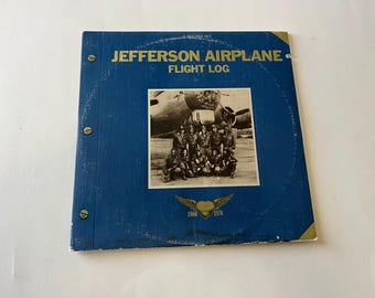 Jefferson Airplane Flight Log 1966-1976 Double Album Vinyl LP