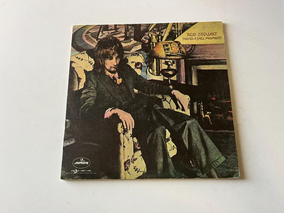 Rod Stewart - Never A Dull Moment Vinyl Record LP - 1972 Mercury