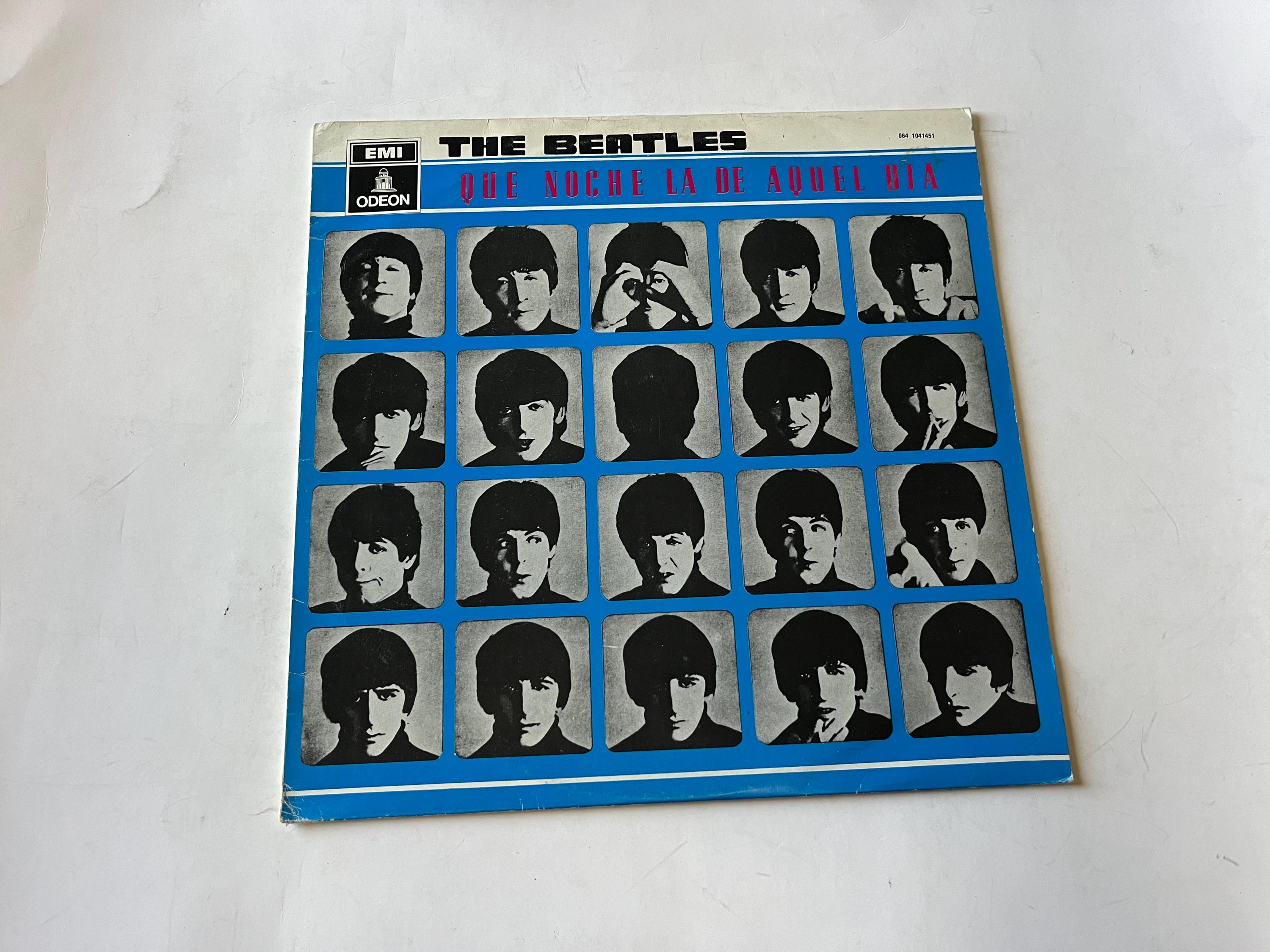 The Beatles Que Noche La De Aquel Dia A Hard Day's Night Vinyl