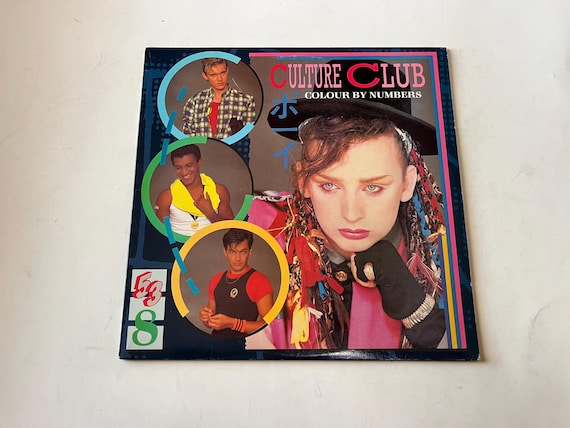 カルチャー・クラブ「カラー・バイ・ナンバーズ」ビニールレコードLP