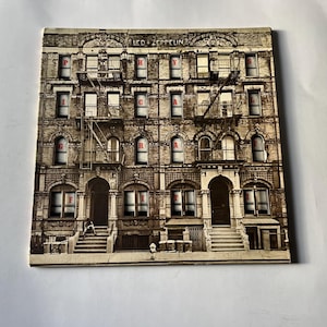 Led Zeppelin Physical Graffiti Vinyl LP - 1975 Swan Song Records Double Album