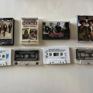 Male Country Artists Lot Of 4 Assorted Cassette Sale