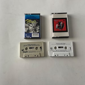 Blondie & The B-52's Cassette Tape Lot - Eat To The Beat, Wild Planet