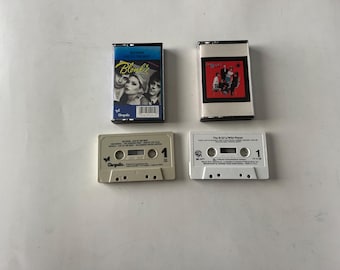 Blondie & The B-52's Cassette Tape Lot - Eat To The Beat, Wild Planet