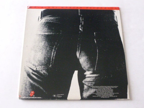 The Rolling Stones Sticky Fingers original Master Recording Vinyl The Rolling Stones Sticky Fingers original Master Recording Vinyl