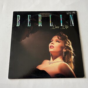 Berlin Love Life Vinyl Record LP - 1984 Geffen Records Promo