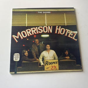 The Doors Morrison Hotel One: Disco de vinil Hard Rock Cafe LP EKS-75007 Electra Records 1970 Venda de discos