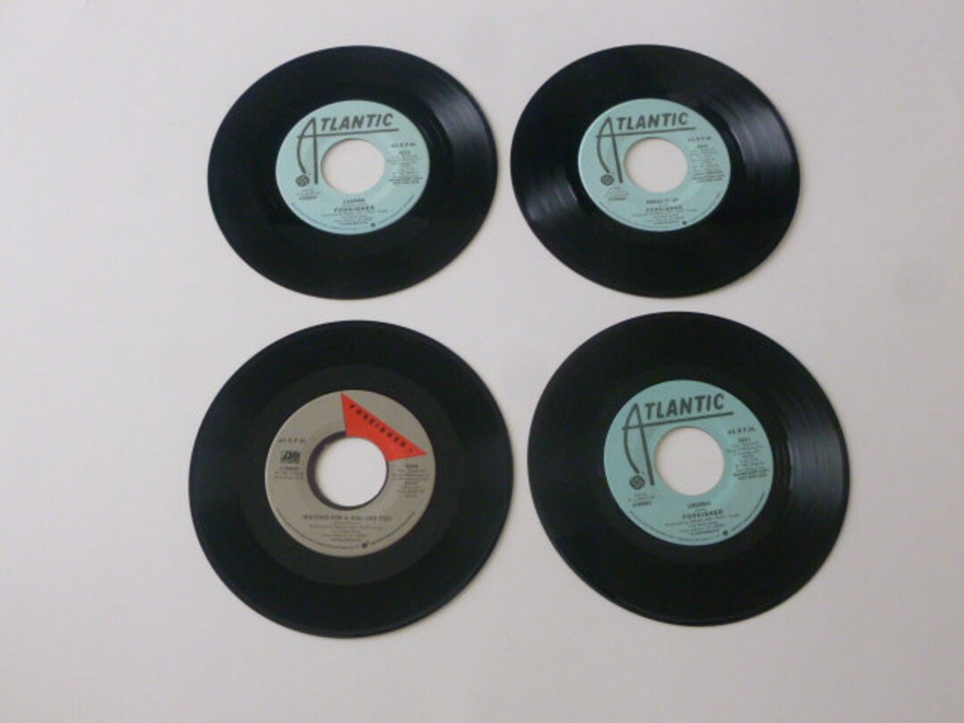 Foreigner Lot of 4 3 Promo Copies Assorted 45rpm 7 - Etsy Canada