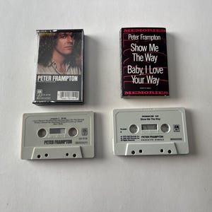 Peter Frampton Show Me the Way - Baby, I love Your Way (single) - Where I Should Be Zestaw 2 kaset w sprzedaży