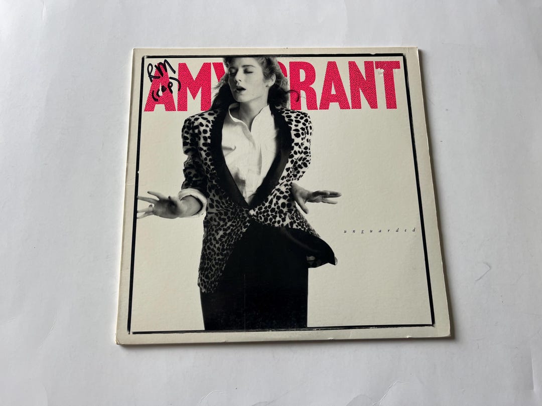 Amy Grant – Unguarded (LP, Album, Myrrh Amy Grant Unguarded Vinyl Record LP - 1985 Myrrh Records - Etsy