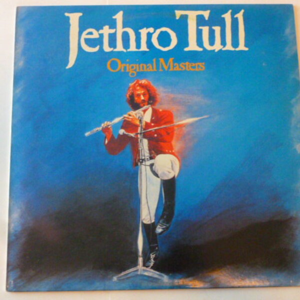 Vintage Records Jethro Tull Original Masters Vinyl Record FV 41515 Chrysalis Records 1985 Record Sale