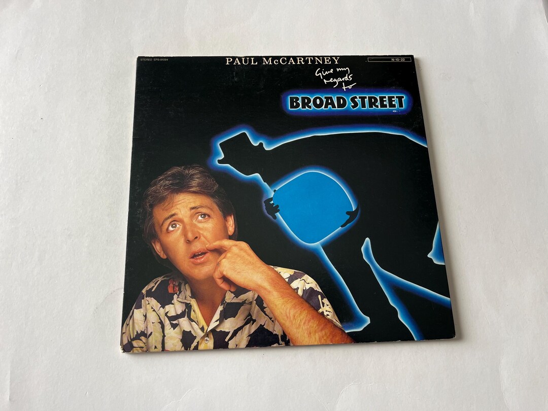 Paul Mccartney - Give My Regards to Broad Street Vinyl Record