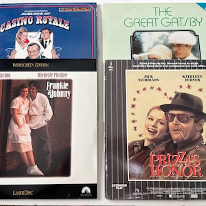Movies Laser VideoDisc Assorted Lot Of 4 VideoDisc Sale