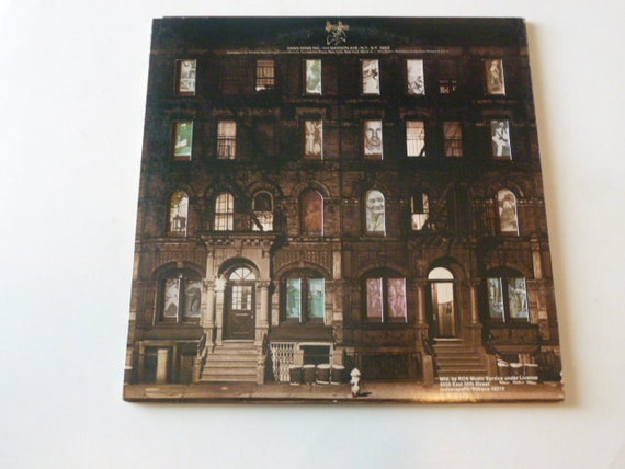 Led Zeppelin Physical Graffiti Vinyl Record LP - Swan Song