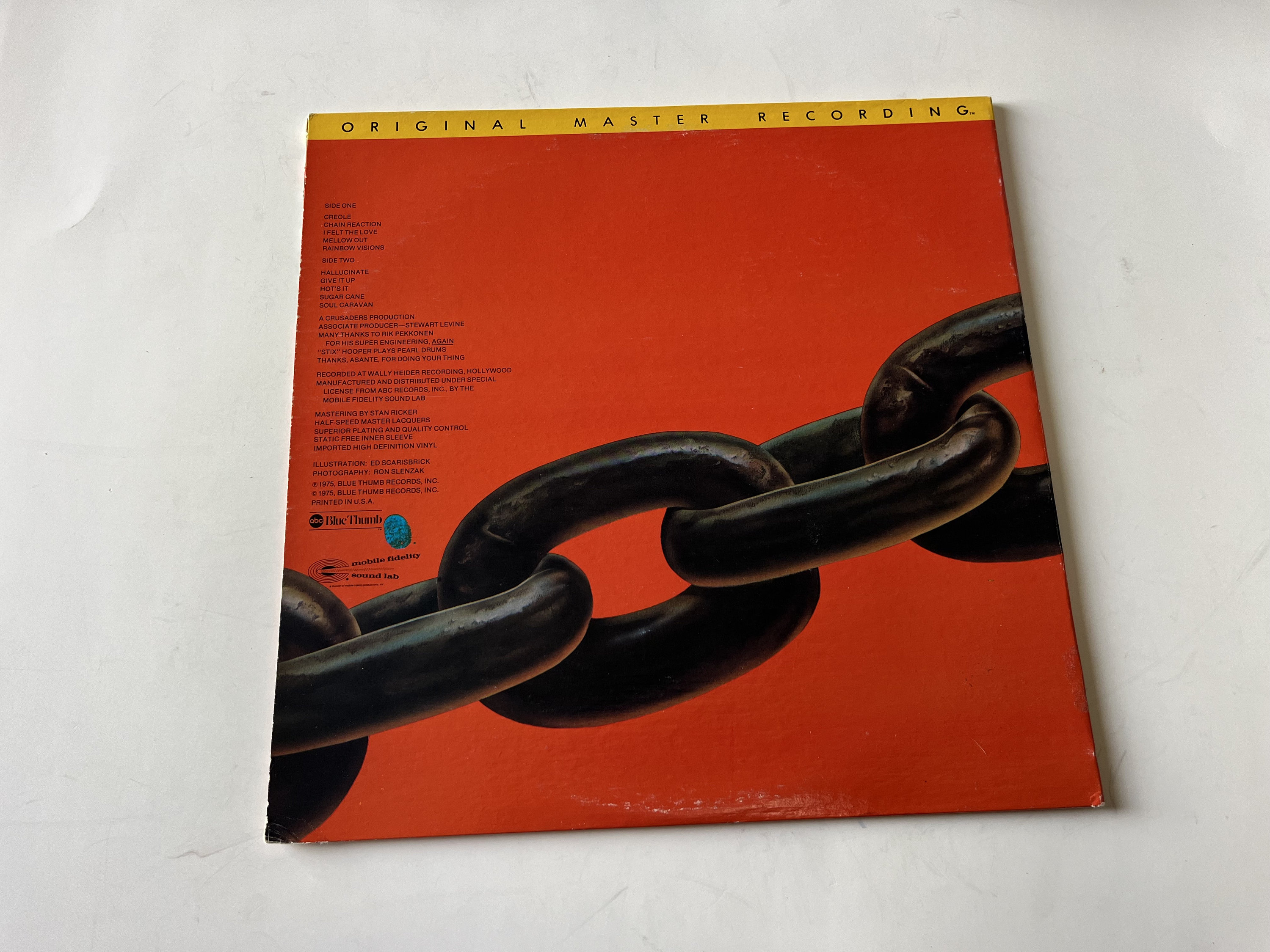 The Crusaders - Chain Reaction - Original Master - Vinyl LP (1978