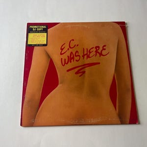 Eric Clapton E.C. Was Here Vinyl LP - 1975 RSO Records (Promo Copy)