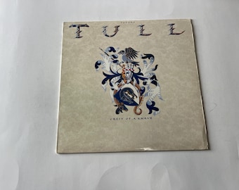 Jethro Tull Crest Of A Knave Vinyl Record LP - 1987 Chrysalis Records