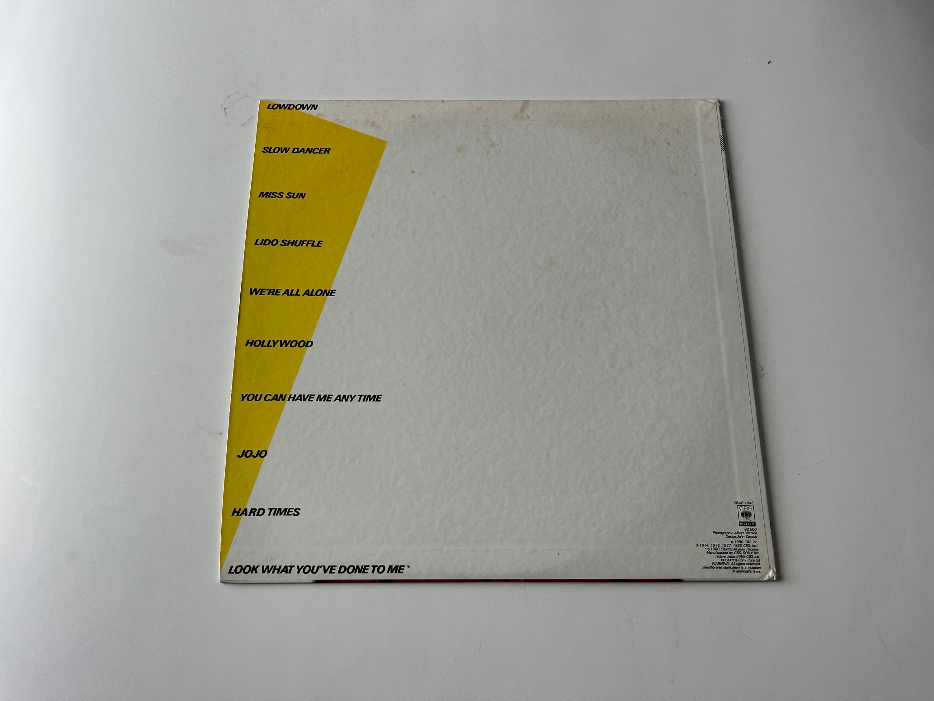 Boz Scaggs Hits! Vinyl Record LP - Japan Issue 1980 - Etsy