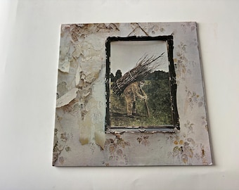 Disco de vinilo Led Zeppelin IV (primera edición) Atlantic Records 1971