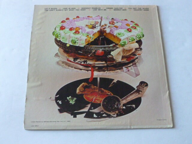 Rolling Stones Let It Bleed Vinyl Record LP NPS-4 London