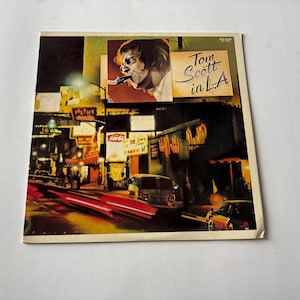 Tom Scott In L.A. Vinyl Record LP - Japan Issue 1976