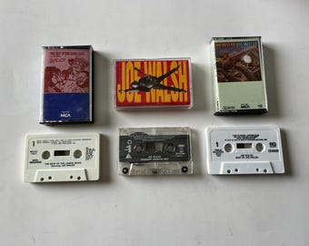 Joe Walsh Kassette Tonband Lot – Von, James Gang, 80s Rock